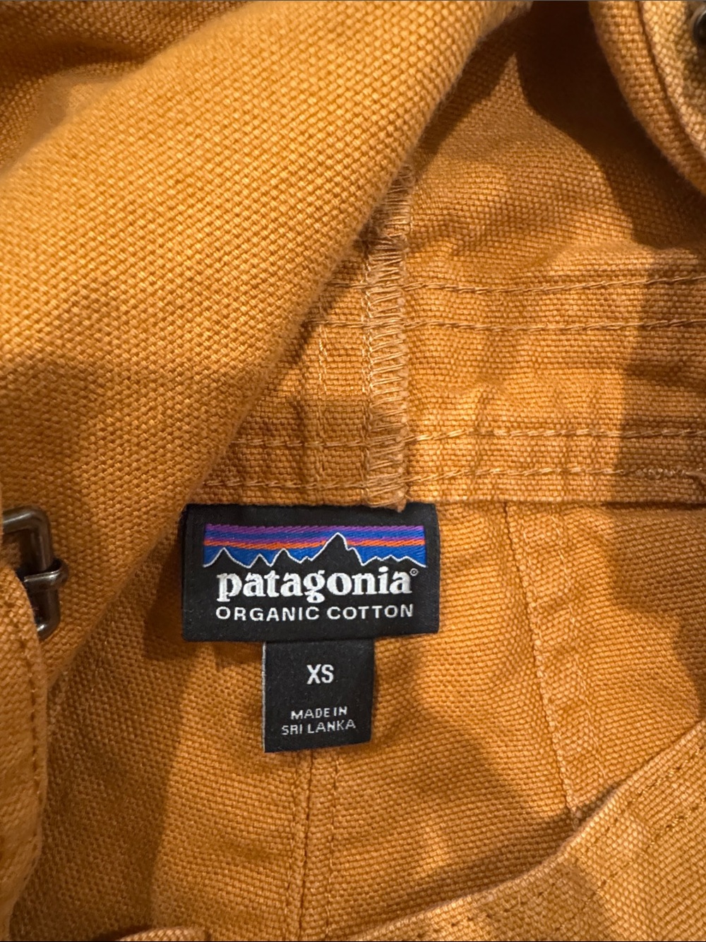 Patagonia rust Organic Cotton Overalls - Picture 3 of 3